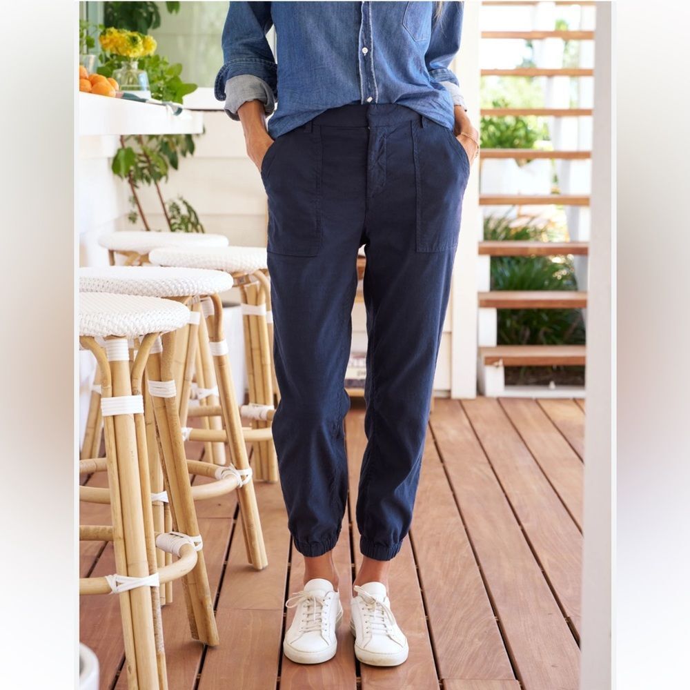 Frank & Eileen Navy Track Pants